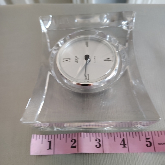 Mikasa Vintage Solitaire Crystal Clock - Picture 11 of 14